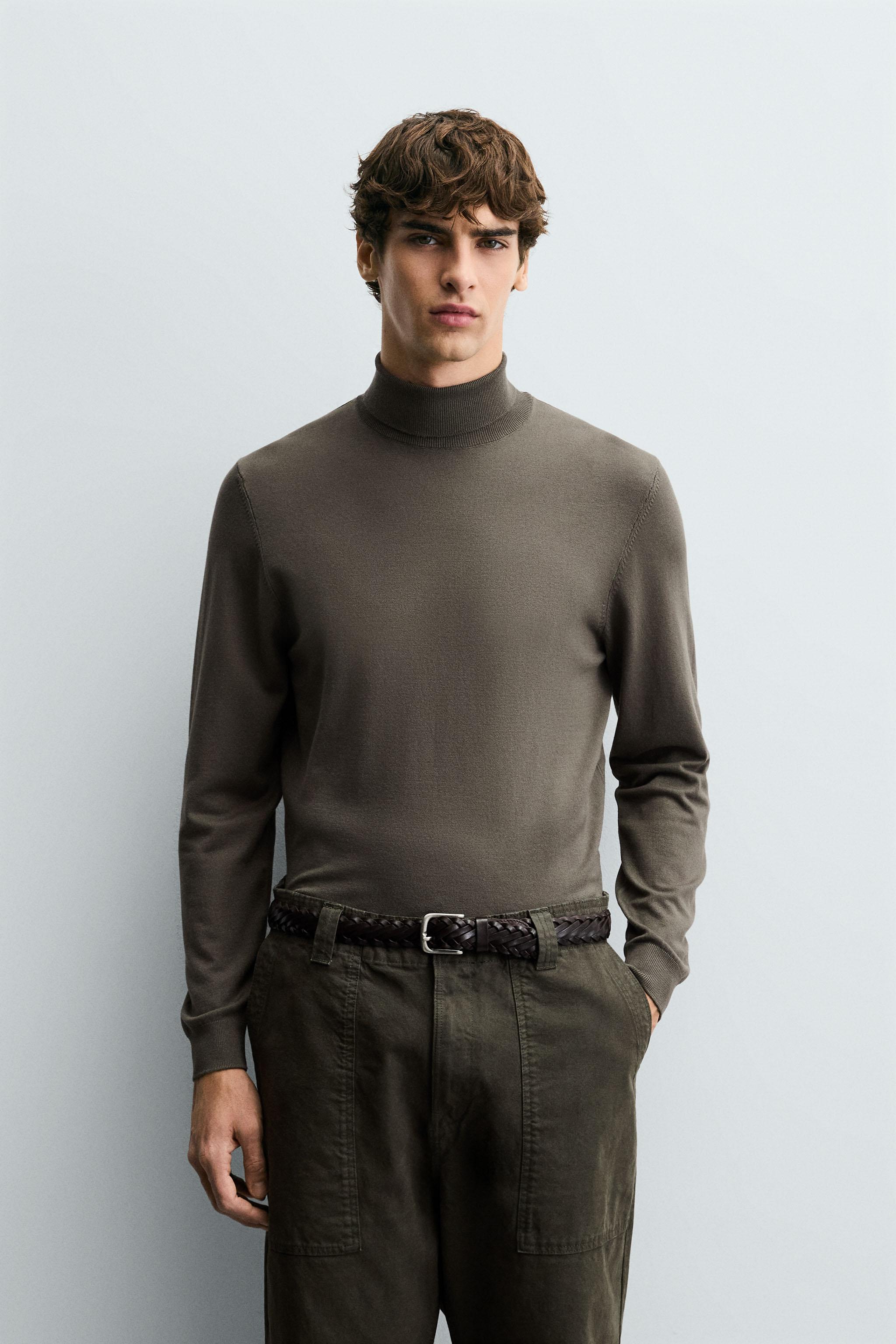 BASIC HIGH NECK SWEATER